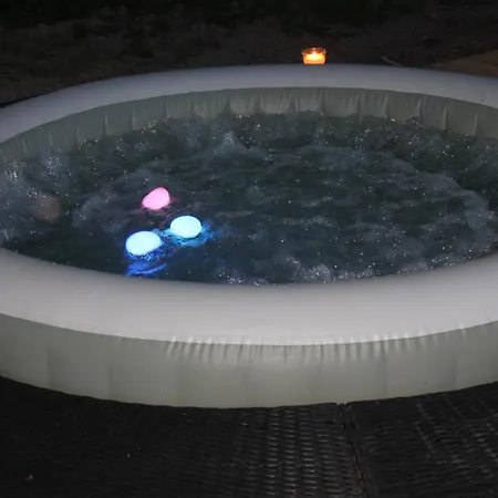 Lyxtält Roulotte De Charme Avec Jacuzzi Prive *