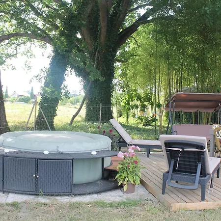 Lyxtält Roulotte De Charme Avec Jacuzzi Prive